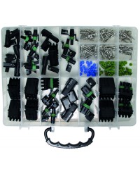 Assortiment met waterdichte connectors 232 delig