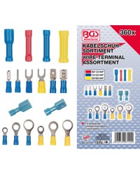 Kabelschoentjes assortiment 360-delig