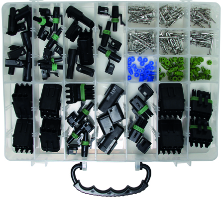 BGS9096 Assortiment met waterdichte connectors 232 delig bij MotorWorkx